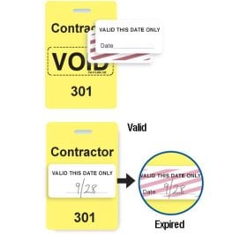 Brady 6529 Access Control Cards