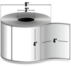 AirTrack® 82801-R-COMPATIBLE Barcode Label