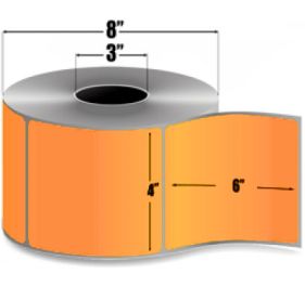 AirTrack® ATTFL-4-6-1000-0R Barcode Label