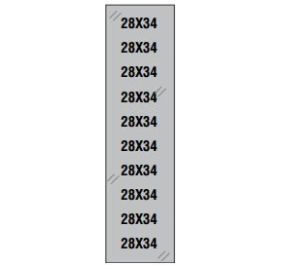 BCI WS3333 Labels