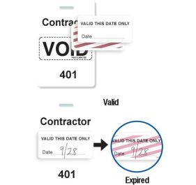 Brady 6550 Access Control Cards