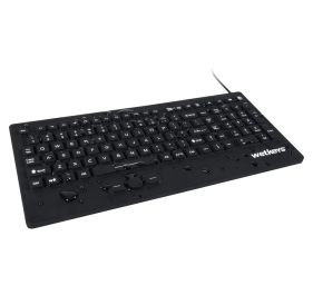 WetKeys Washable and Sanitype Medical Keyboards KBWKRC105SPI-BK Keyboards