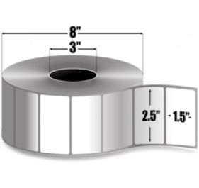 AirTrack® AiRT-25-15-3600-3-R Barcode Label