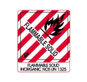 Warning D41-WAR Shipping Labels