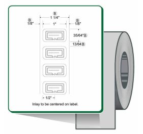 Zebra 10038810 RFID Label