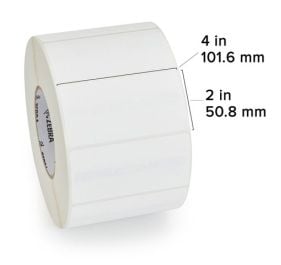 Zebra 10003051 Barcode Label