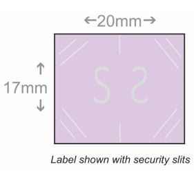BCI LMN2017L-1PS-SL Labels