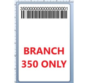 BCI DEXTER-4X6-LPN-350 Barcode Label