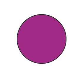 Circle Purple Shipping Labels