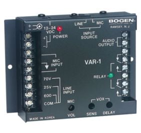 Bogen VAR1 Public Address Equipment