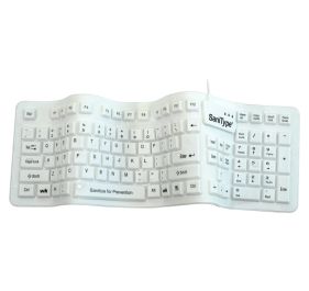WetKeys Washable and Sanitype Medical Keyboards KBSTFC106-W Keyboards