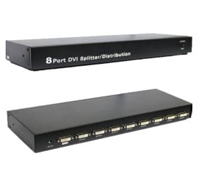 4XEM 4XDVI8 Ethernet Switch
