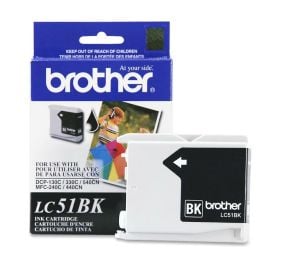 Brother LC51BK InkJet Cartridge