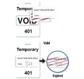 Brady 6555 Access Control Cards