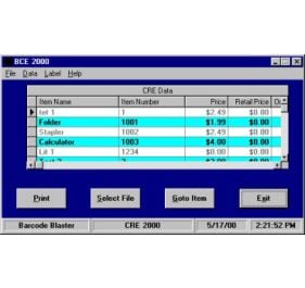 pcAmerica Barcode Express Software