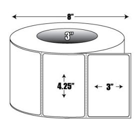 Honeywell E12362 Barcode Label