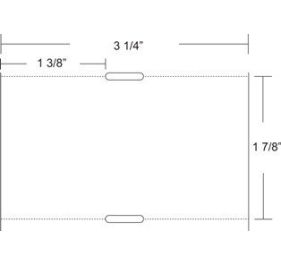 Zebra 10010055-R Barcode Label