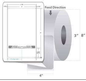 Zebra 10026627 RFID Label