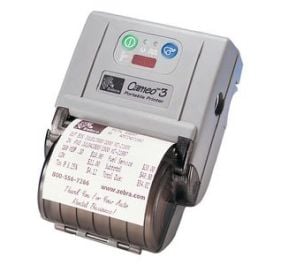 Zebra C3B-0UBAV001-00 Portable Barcode Printer