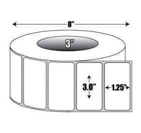 Zebra 67251-R Barcode Label