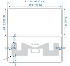 SLS RFID 10020302-SLS RFID Label