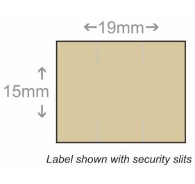 BCI LMN1519BU-1PS-SL Labels