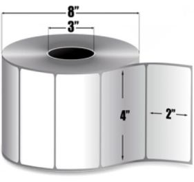AirTrack® ATD-4-2-3000-3-R Barcode Label