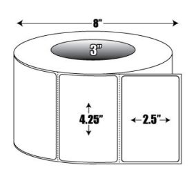 Datamax-O'Neil 490910 Barcode Label