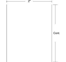 Zebra 800321-001-R Barcode Label