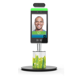 Barcodes Temperature Screening Kiosk Countertop Data Terminal