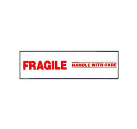Printed Tape Fragile Shipping Labels