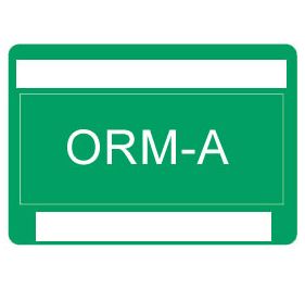 Other Regulated Material ORM-A Shipping Labels