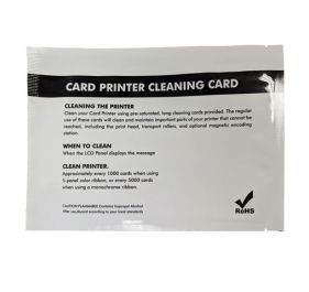 AirTrack® AT-CLEAN-CARDS ID Printer Cleaner