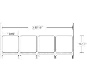 Zebra 10008404-R Barcode Label