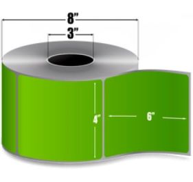 Zebra 10006208-2-R Barcode Label