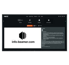 NEC V754Q-MPI Digital Signage Display