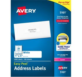 Avery-Dennison 5161 Barcode Label