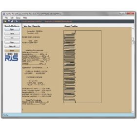 RJS Verifier Computer Interface Report Software
