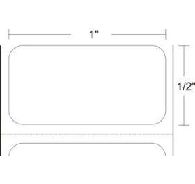Zebra 10023043 Barcode Label