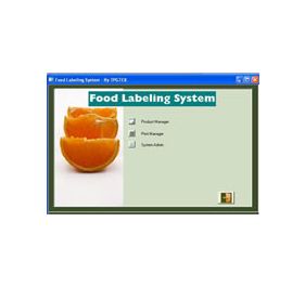 TPGTEX Food Labeling System Software