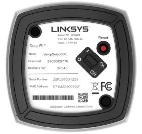 Linksys WHW0101 Data Networking