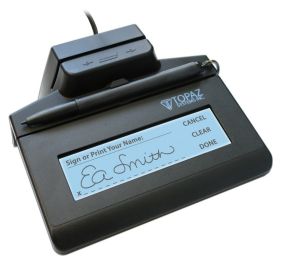 Topaz TM-LBK460-BSB-R Signature Pad