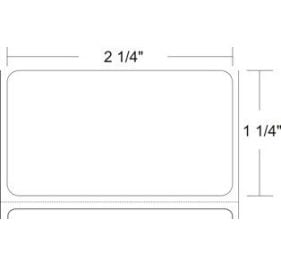 Zebra 800322-125-R Barcode Label