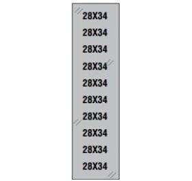 BCI WS3637 Labels