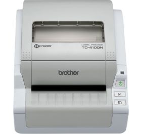 Brother TD4100N Barcode Label Printer