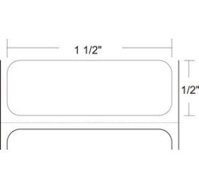 Zebra 10002621 Barcode Label