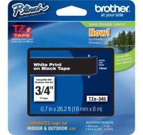Brother TZE345 Barcode Label