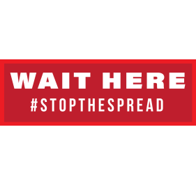 AirTrack® Stop the Spread Barcode Label