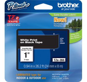 Brother TZE355 Barcode Label