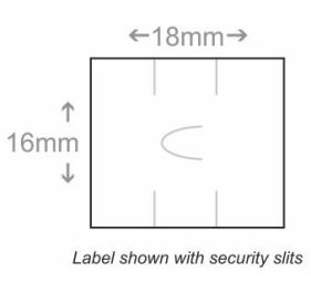 BCI LSA1618W-1PS-SL Labels